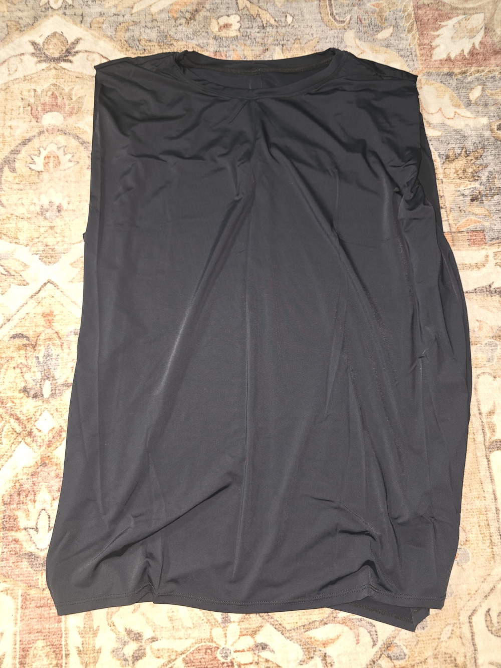 HALARA Black Muscle Tee Tank Top